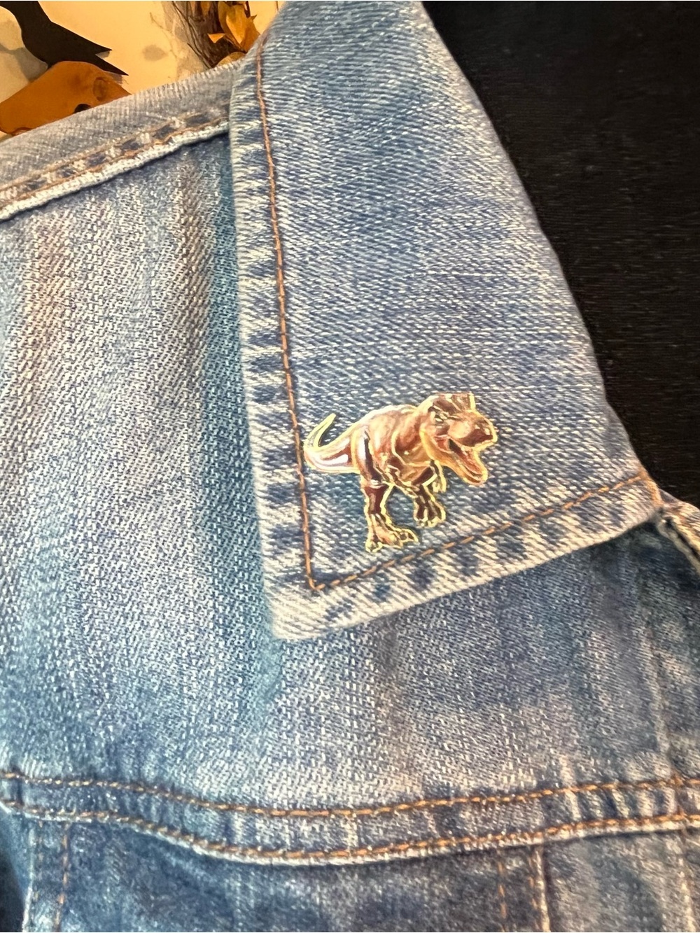 Boutique Bundle: 4 Detailed Jurassic Dinosaur Enamel Lapel Pins - Picture 10 of 13